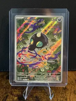 Pokemon Mega Evolution Shroodle Full Art Illustration Rare #149 Pack Fresh - Image 1