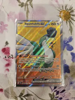 Pokemon TCG Squawkabilly Ex 247/193 Full Art Paldea Evolved - Image 1
