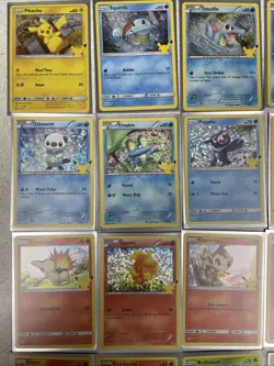 Pokemon Full Set McDonalds 25th Anniversary Holo - Image 2