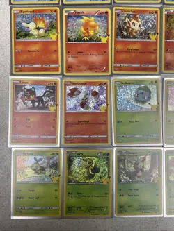 Pokemon Full Set McDonalds 25th Anniversary Holo - Image 4