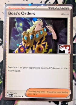Boss's Orders 172/193 Holo Pokemon Play! Prize Pack Series 4/5 - Image 1