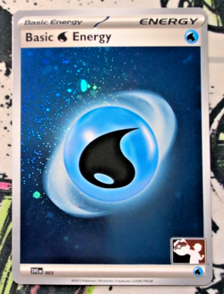 Water Energy 003 Holo Pokemon Play! Prize Pack Series 4 - Image 1