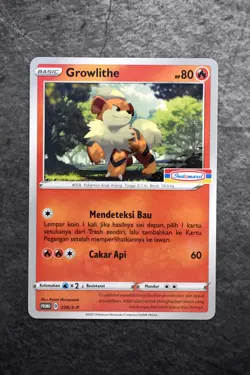 Pokemon TCG - Growlithe 238/S-P - Indomaret Stamped Exclusive Promo - Indonesian - Image 1