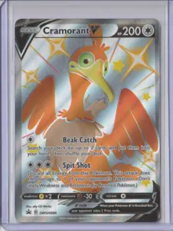 Cramorant V - SWSH086 - Pokemon Sword & Shield Promo Ultra Rare Card NM - Image 1