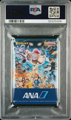 2015 POKEMON ANA PAIR CARDS PRIMAL GROUDON PSA 9 - Image 2