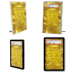 POKEMON TCG EXTENDED ART CASE MEGA EVOLUTION BRAVE LUCARIO EX M1L CARD GOLD MUR - Image 1