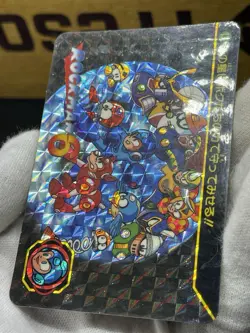 1995 Mega Man 6 No132 Bandai Carddass Rockman CAPCOM Japanese Prism card - Image 3