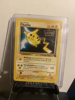 Pikachu The First Movie Promo Card 04/53 Gold-Stamped Kids WB - Image 1