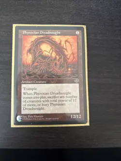 Phyrexian Dreadnought Mirage Edition, Magic the Gathering NM Condition - Image 1