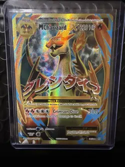 Mega M Charizard EX 2016 XY Evolutions 101/108 Holo Full Art Pokemon TCG NM/M - Image 1