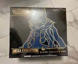 Pokemon TCG - Mega Evolution Lucario Pokemon Center ETB IN HAND ✅🌟 - Image 1