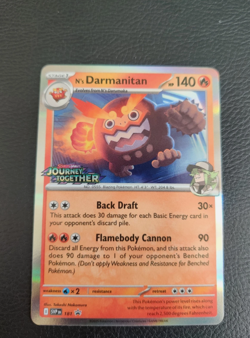 Pokemon TCG - Hop's Snorlax Prize Pack Series 7 + N's Darmanitan Stamped Promo - Image 3