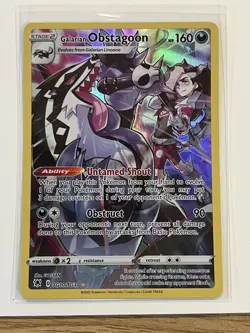 Galarian Obstagoon - TG10/TG30 Astral Radiance Ultra Rare NM Pokemon TCG - Image 1