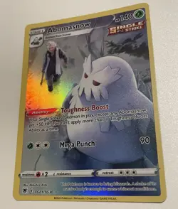 Pokemon TCG Abomasnow Sword & Shield - Astral Radiance TG01/TG30 Holo Rare - Image 1