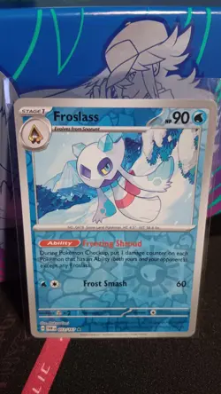 Froslass 053/167 Sv06: Twilight Masquerade Reverse Holo Pokemon Tcg - Image 1