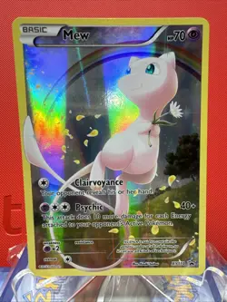 Mew Black Star Promo XY110 Full Art Holo Pokemon TCG - Image 1