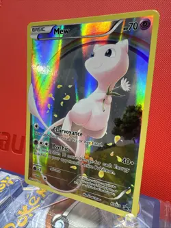 Mew Black Star Promo XY110 Full Art Holo Pokemon TCG - Image 4