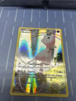 Mew Black Star Promo XY110 Full Art Holo Pokemon TCG - Image 5