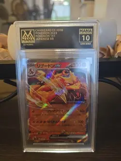 Pokemon TCG Charizard EX 006/165 CGC 10 GEM MINT | 151 Japanese - Image 1