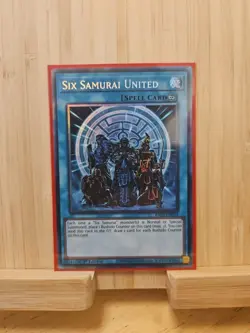 RA03-EN054 Six Samurai United Collector's Rare 1st Ed YuGiOh - Image 1