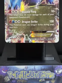 Pokemon Card Salamence EX XY170 Black Star Promo Holo Played - Image 3