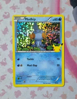 McDonald’s Pokemon 25th Anniversary 2021 Mudkip Holo 19/25 - Image 1