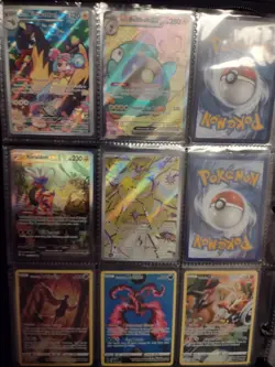 Pokemon TCG Binder Lot 500+ Cards FullArt,GX,EX,Vstar,Vmax,Holo & reverse Holo - Image 5