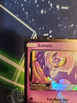 Pokemon Lunala Prism Star 62/156 Sm-Ultra Prism Holo NM/M - Image 5