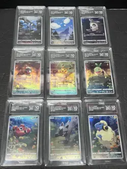 2022 Pokemon Japanese VSTAR Universe God Pack 201-209 TAG 10 GEM MINT/PRISTINE - Image 1