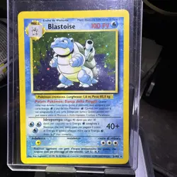 Pokemon TCG Blastoise Base Set 2/102 Unlimited (Italian) Holo Rare - Image 1