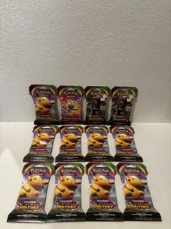 Pokemon Vivid Voltage Sleeved Booster Pack LOT OF 12 - Image 1