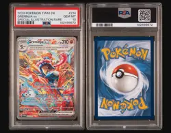 Pokemon Twilight Masquerade Greninja EX 214/167 PSA 10 - Image 1