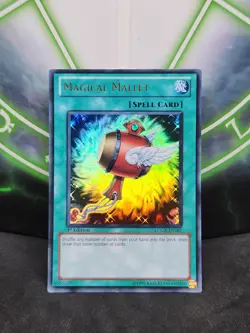 Yugioh Magical Mallet LCGX-EN187 Ultra Rare 1st Edition NM - Image 1
