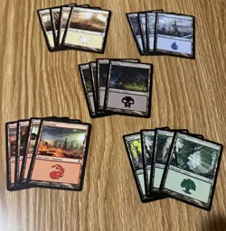 MTG Basic Land sets, 60 cards (Lorwyn, Scars Block) - all art included - Image 2