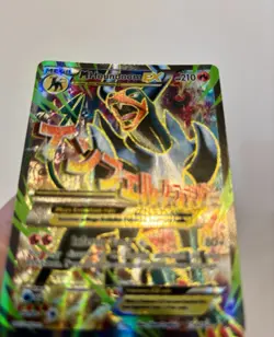 M Houndoom EX Full Art Ultra Holo Rare Card 154/162 XY Breakthrough - Pokemon - Image 3