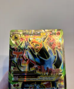 M Houndoom EX Full Art Ultra Holo Rare Card 154/162 XY Breakthrough - Pokemon - Image 4