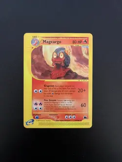 Magcargo 17/144 Skyridge Rare Non-Holo Pokemon Card WOTC 2003 - Near Mint - Image 1