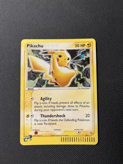 Pikachu Black Star Promo 012 E-Reader Holo 2003 Pokemon Card WOTC - Image 1