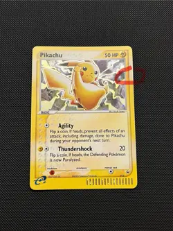 Pikachu Black Star Promo 012 E-Reader Holo 2003 Pokemon Card WOTC - Image 3