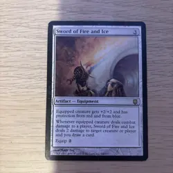 Magic the Gathering Sword of Fire and Ice Darksteel ver good Mtg - Image 1