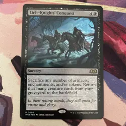 Lich-Knights' Conquest Foil - Wilds Of Eldraine - Magic the Gathering MTG - Image 3