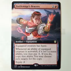 Battlemage's Bracers EXTENDED - Commander 2021 (Magic/MTG) NM/LP - Image 1
