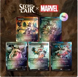 MTG Secret Lair Spider-Man Venom Unleashed (Colors) - Rainbow Foil | Sealed SLD - Image 1