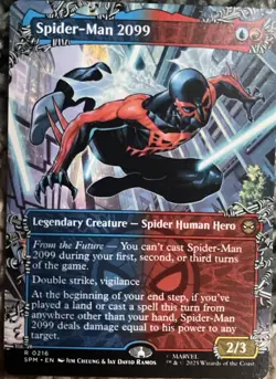 Spider-Man 2099 (0216) (Borderless) Marvel's Spider-Man Regular - Image 1