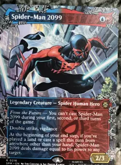 Spider-Man 2099 (0216) (Borderless) Marvel's Spider-Man Regular - Image 2