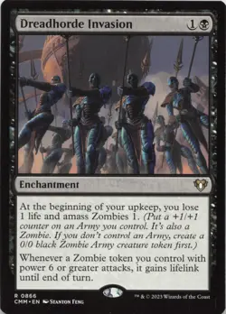 Dreadhorde Invasion R Commander Masters 866 - MTG - Image 1