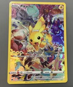 PIKACHU 160/159 SWSH CROWN ZENITH POKEMON FULL ART SECRET RARE PSA 10!U - Image 1