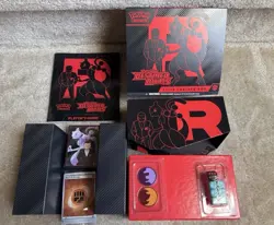 Empty Pokemon Destined Rivals ETB Elite Trainer Box WITH Accessories NO PACKS - Image 1