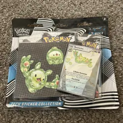 Pokemon Black Bolt SV10.5 3-Pack Tech Sticker Collection - Image 1