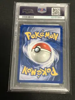 2000 Pokemon Meganium 10/111 Holo Neo Genesis PSA 6 EX-MT - Image 2